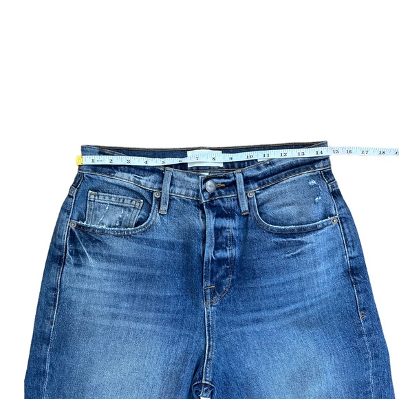 Frame Le Original Skinny Asymmetrical Pocket Jeans Size 26 - Picture 11 of 13